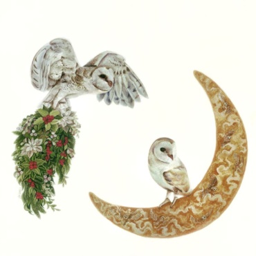 Christmas owls