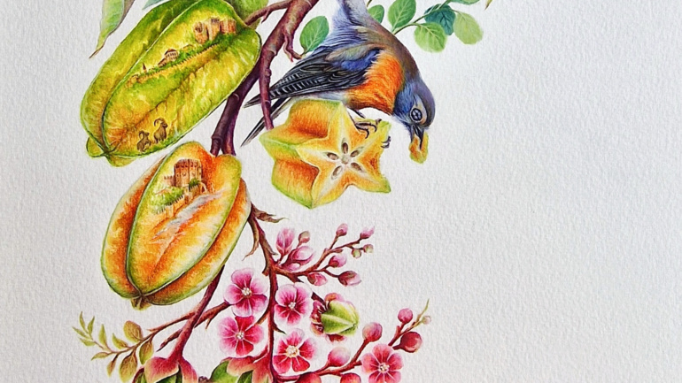 Blossoming of the Star Fruit